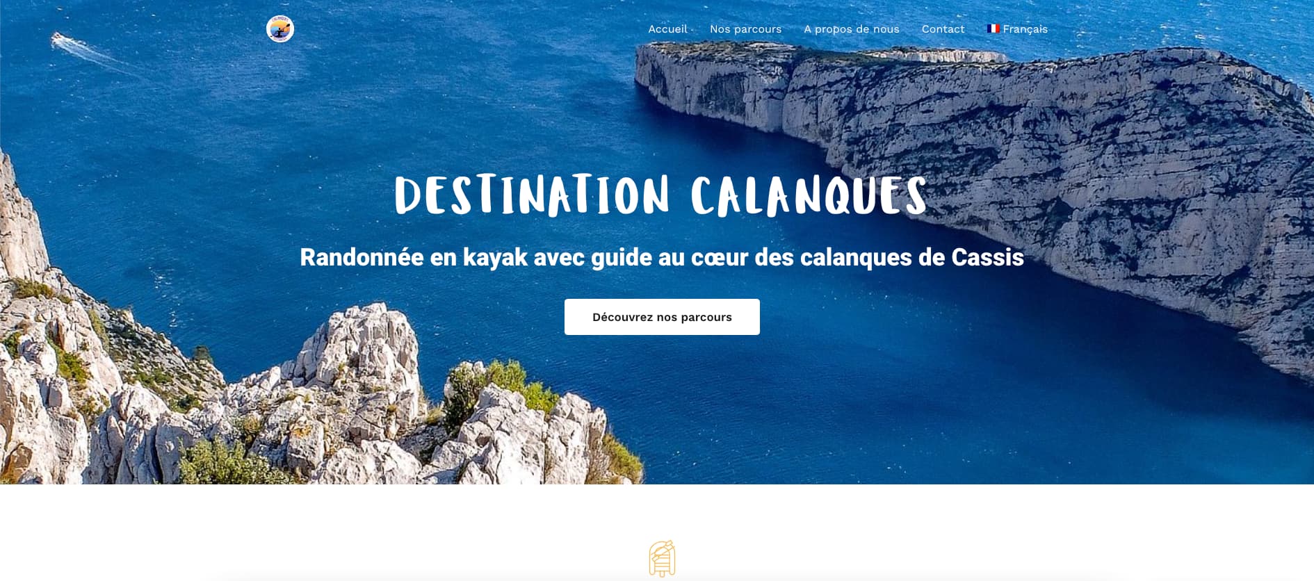 Aperçu du site Cassis Kayak Marseille